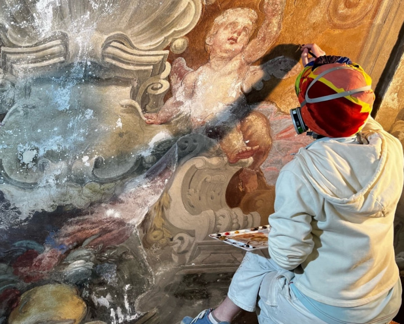 #SaliNellaCupola: calendario di visite guidate agli affreschi di Santa Caterina